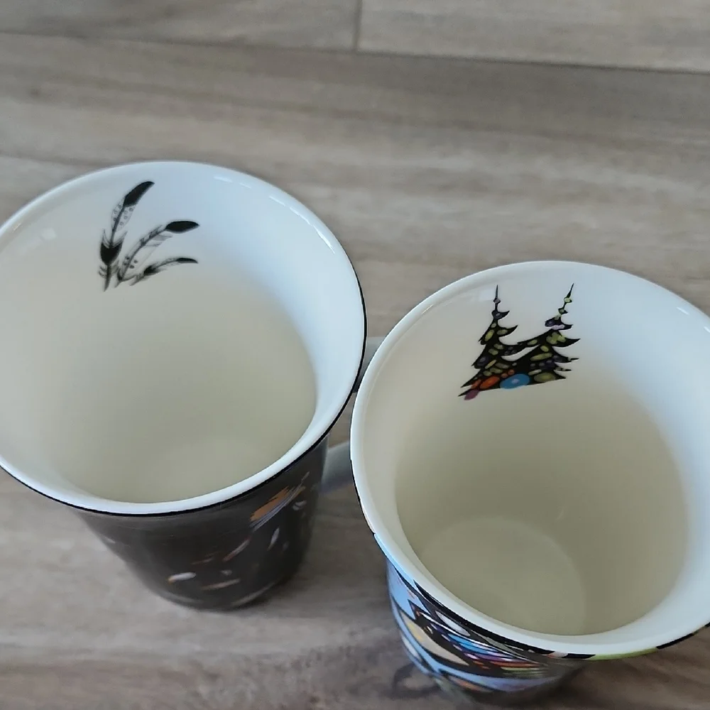 Colorful Ceramic Mug Set - Picture 3 of 3